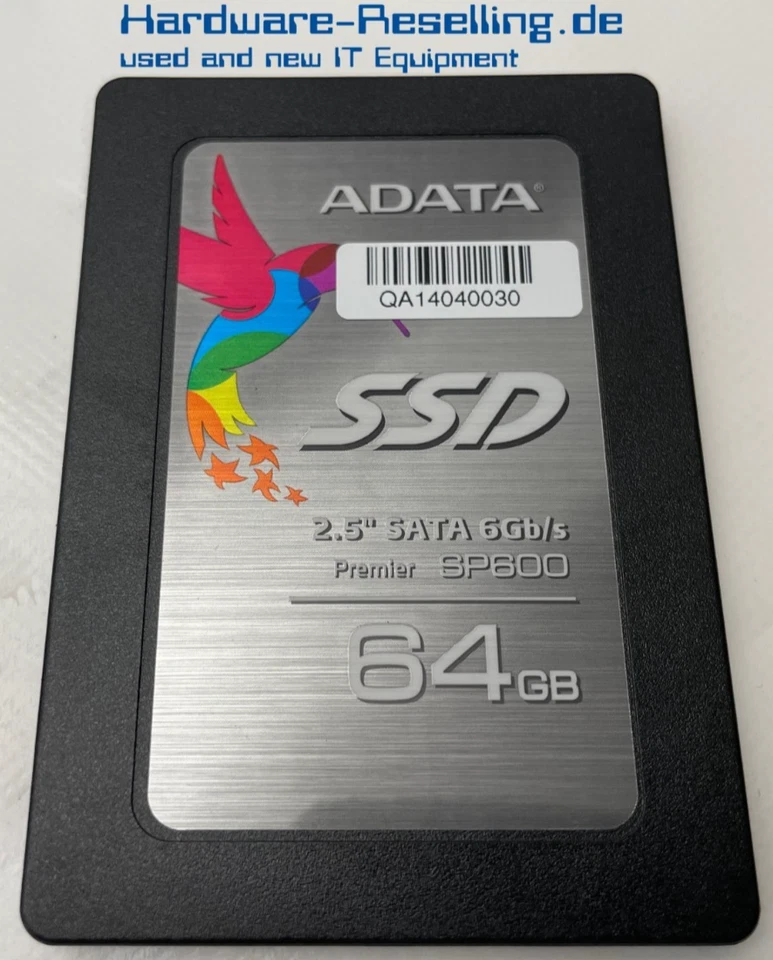 ADATA Premier SP600 64GB 2,5" SATA III 6G MLC ASP600SS-64GM