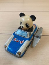 Vintage Japanese Tin Toy Panda Endoh Wind Up Showa Era