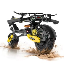 EOEOTWO GT06 Electric Scooter for Adults Foldable 30MPH Off-road Fast Escooter