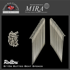 Suzuki GT380 - GT750 Premium Butted Stainless Spoke Set 19" Disc Front S284-SSP