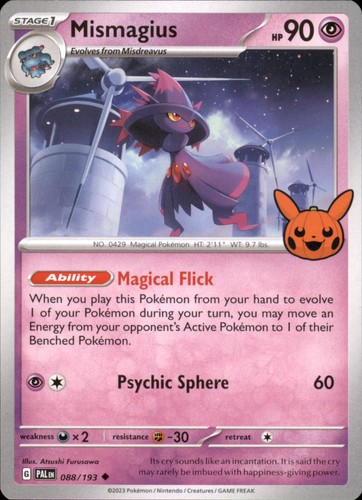 Mismagius 088/193 Trick or Trade BOOster Bundle 2023