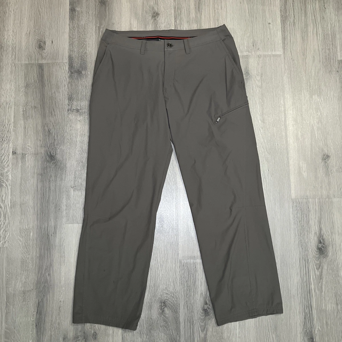 Pantalon droit taille haute en flanelle grise - The Nines