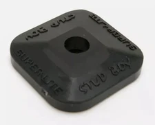 Stud Boy Black Super-Lite Plus Single Stud Backers Square 84 Pack 2462-P8-BLK