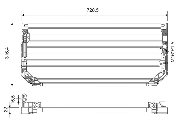 Valeo Kondensator Klimaanlage Passend FüR Toyota Corolla Compact E11 E11 E11-image