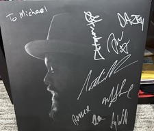 NATHANIEL RATELIFF & THE NIGHT SWEATS - TEARING AT THE SEAMS SIGNED VINYL RECORD
