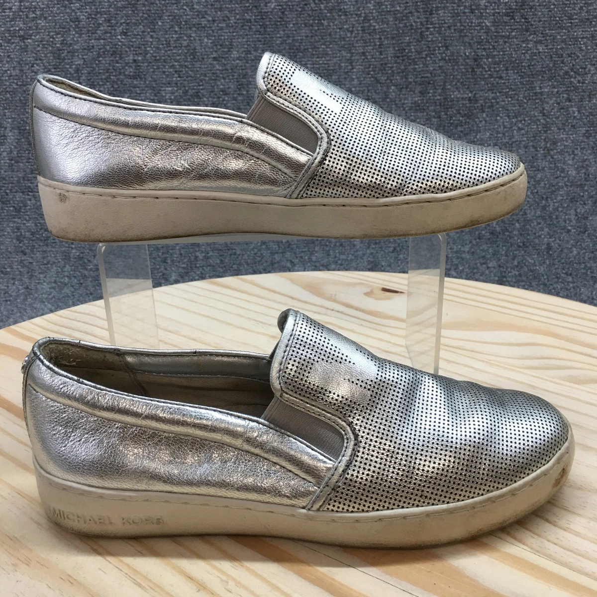 Michael Kors Silver Comfort Shoes for Women for sale | eBay display picture 3