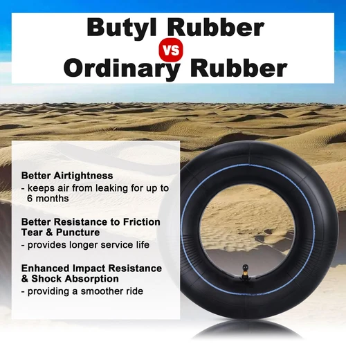 4.10-6 Tire Go Kart Wheels and Tires Set 4.10/3.50-6 Tire and Inner Tube for ... - Picture 5 of 6