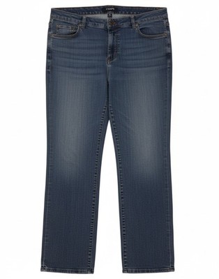 CHAPS Damen Straight Jeans US 16 2XL W38 L28 Blau Baumwolle DY20