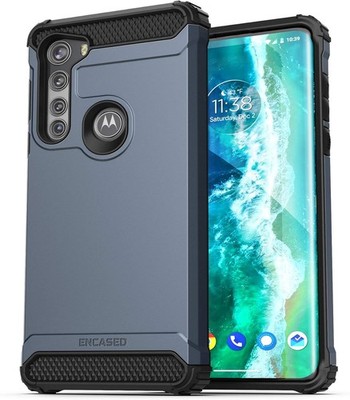 Scorpio Designed for Motorola Edge Case (2020) Protective Rugged Phone Cover