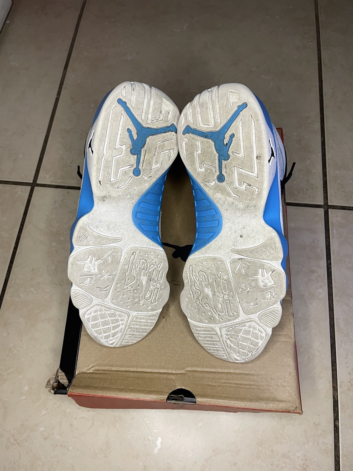 SAOLA Jordan 9 blu cipria