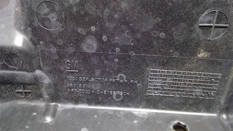 Chevrolet Sonic Deflector 2012-2020 parachoques delantero fascia inferior 95015918 Foto 2 de 4