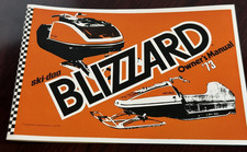RARE 1973 SKI-DOO BLIZZARD RACING OWNERS MANUAL COPY 13 PAGES  932 