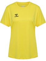Hummel Jersey S/S Damen L, Blazing Yellow, Sportshirt, T-Shirt