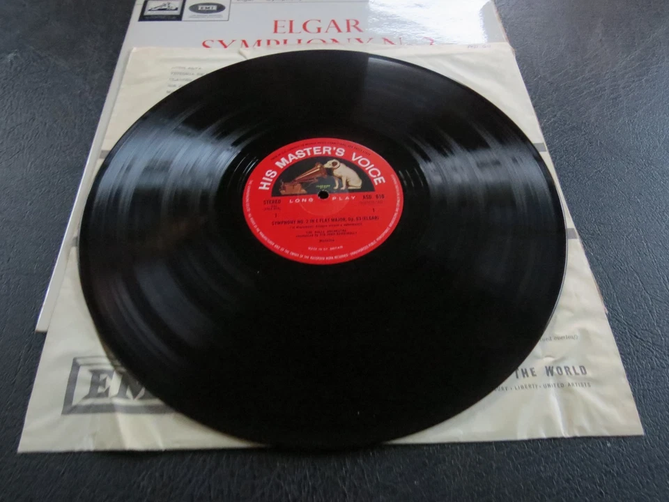 ELGAR - Symphony 2 - 2 x LP Records - Barbirolli - ASD 610 & 611 - Image 3 of 4