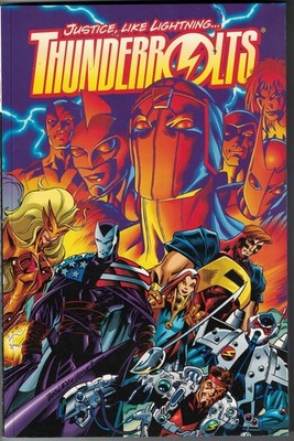 THUNDERBOLTS JUSTICE, LIKE LIGHTNING TP TPB $19.95srp Kurt Busiek 2001 NEW NM