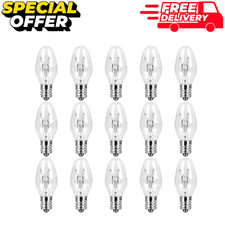 15-Pack Night Light Bulbs 7 Watt, 120V E12 C7 Small Light Bulb