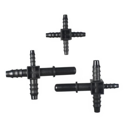 Fuel Line Quick Hose Connector 4 way Quick Release Connect for Auto Hose Coupler