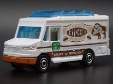 FOOD TRUCK BILLS BISON BURGER Blanc Rare 1:64 Diorama Voiture Métal