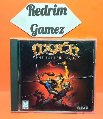 Myth The Fallen Lords COMPLETE Windows PC CD-Rom Video Games Bungie Fantasy