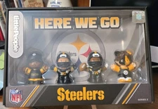 Mattle Creations Fisher Price Little People Pittsburgh Steelers Alternate Jersey