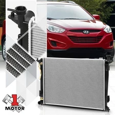 Aluminum Core Radiator OE Replacement for 10-16 Kia Tucson/Sportage 2.0/2.4 AT