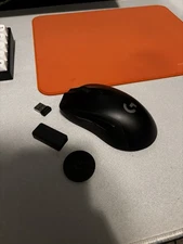 Logitech G703 Lightspeed Gamingmouse Black With Pulsar Superglide Mouse Skates