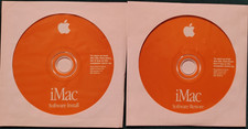 Apple Macintosh Imac Install and Restore CDs OS 8.6   1999   2 Disks   excellent