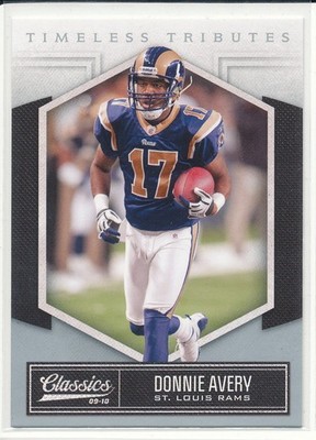 2010 Panini Classics - Donnie Avery #90 Timeless Tributes Silver /100