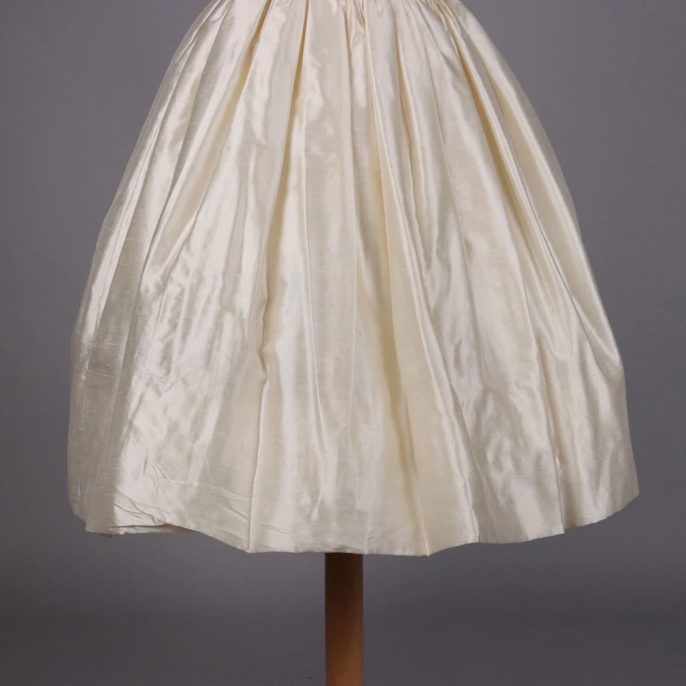 Second Hand Brautkleid Le Spose di Gio Seidenschantung Italien - Bild 4 von 4