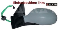 Alkar 6139852 AußEnspiegel Links Spiegel AußEn FüR Citroen