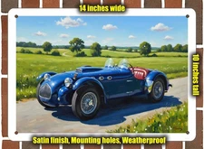 Metal Sign - 1954 Allard J2X Oil Painting - 10x14