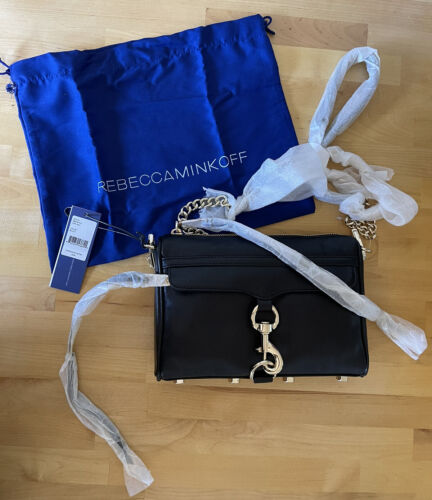 Rebecca Minkoff Mini MAC Crossbody Shoulder Bag Brand New with Tag - Afbeelding 1 van 10