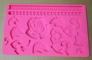 Wilton? Silicone ROSE Fondant & Gum Paste Mold Candy/Chocolate/Cake Decorating