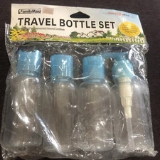 Family Maid Travel bottle set 4 pieces 