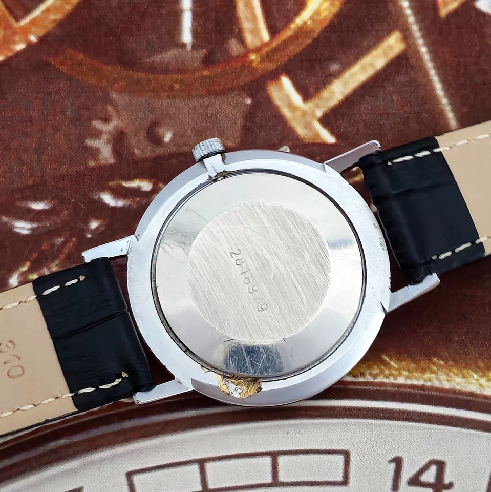 Reloj Pulsera Vintage URSS LUCH Soviético Poljot De Luxe ULTRA DELGADO 2209 Foto 3 de 4