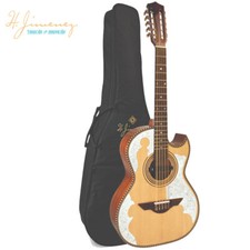 H. Jimenez El Patron LBQ4E 10 String Bajo Quinto Acoustic Electric Guitar Natura