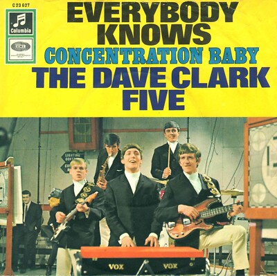 7'' Dave Clark Five   Everybody Knows / Germany 1967