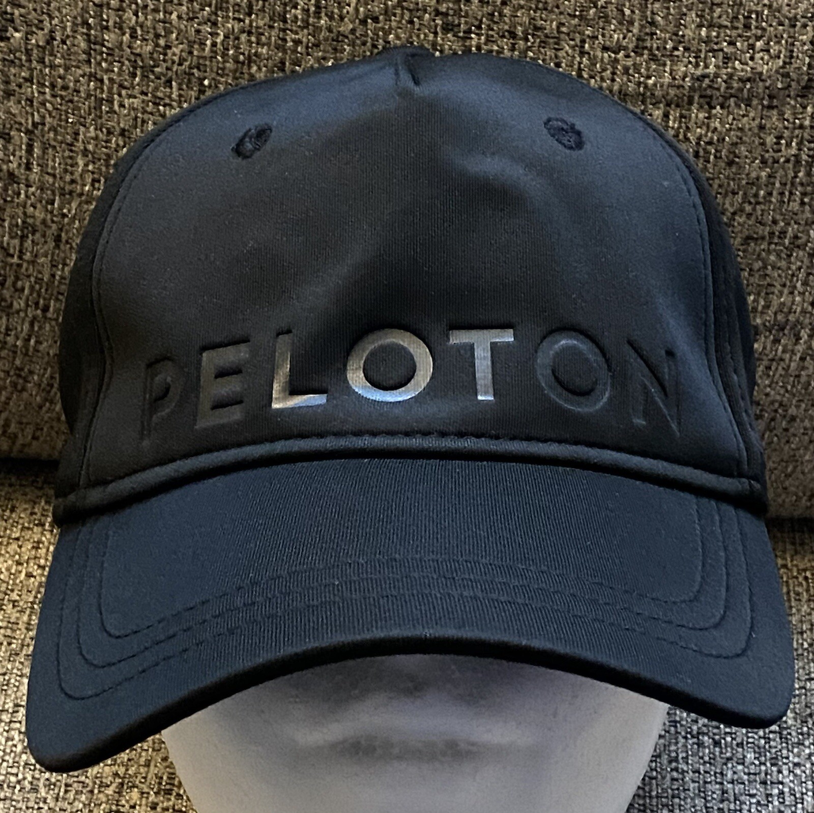 Peloton Soft Shell Spell Out Adjustable Strap Bac… - image 1