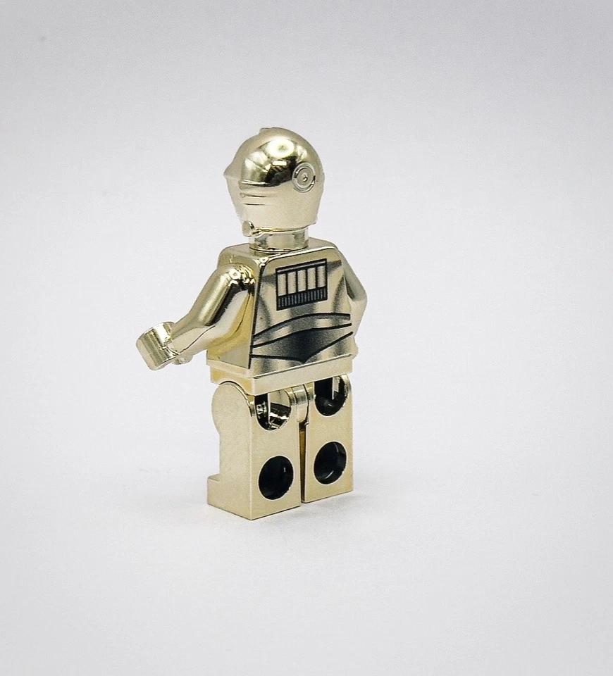 Lego Chrome Gold Star Wars C-3PO SW 30th Anniversary Edition New!! - Image 2 of 4