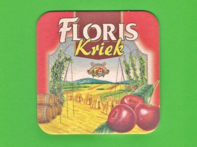 Tropfmatte - Brouwerij Huyghe Belgien - Floris Kriek - Kirsche - belgisches Obstbier
