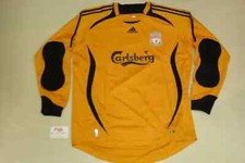0641 ADIDAS Liverpool T-Shirt Torh&uuml;ter Gk Trikot Jersey Torwart