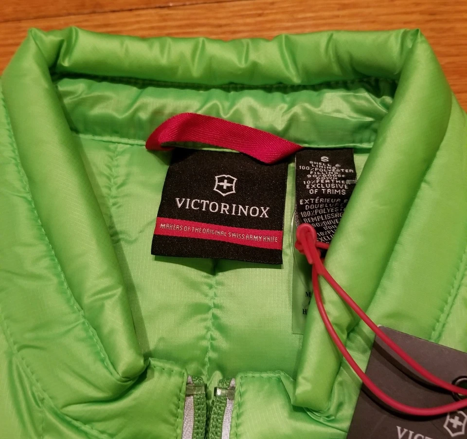 *$250* VICTORINOX Ridgemont CHALECO ABATIBLE hombres S thermore ejército suizo edredón esquí esquí Foto 4 de 4