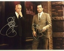Jon Hamm John Slattery signed 8x10