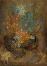 LEONORA CARRINGTON Art Poster or Rolled Canvas Print "THE TREE OF LIFE"