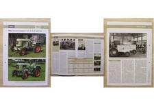 HATZ Traktor Schlepper T 13 , T 16 , T 26 , T 32 1953 Weltbild