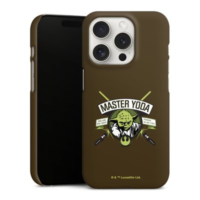 Schutzhülle Premium Case Cover für Apple iPhone 15 Pro - Master Yoda