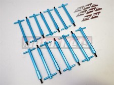 14x Blue Tall Valve Cover T-bar Big Block Chevy 14-20 Bbc 396 454 Mini Bolts