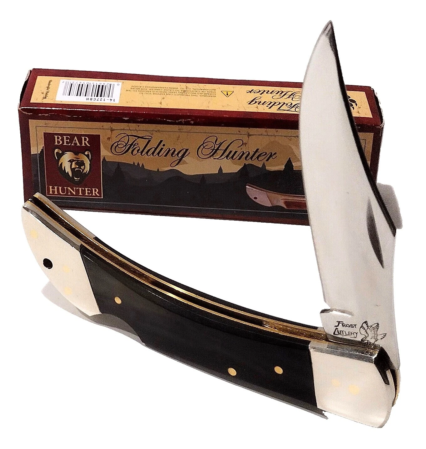 Lockback Bone Handle Pocketknife Collectible Modern Factory Manufactured Folding Knives