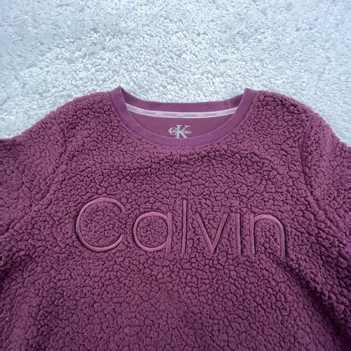 Maroon Fleece Fuzzy Pullover Sweater | eBay