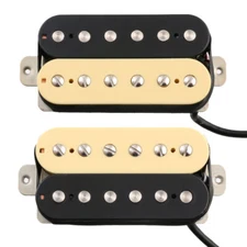Humbucker Pickup Set Alnico 5 Magnet Copper-Nickel Base for Electric Guitar